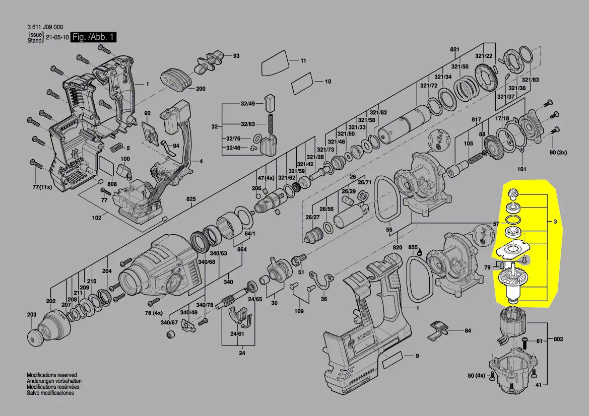 Induit réf. 1 600 A00 AR1 Bosch